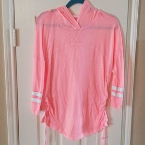 Pink Hooded Shirt
